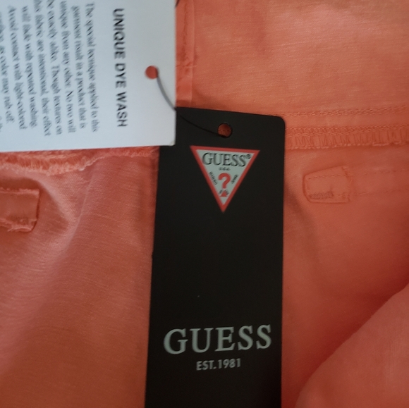 Guess Cargo Pants - Salmon Color - Picture 4 of 6